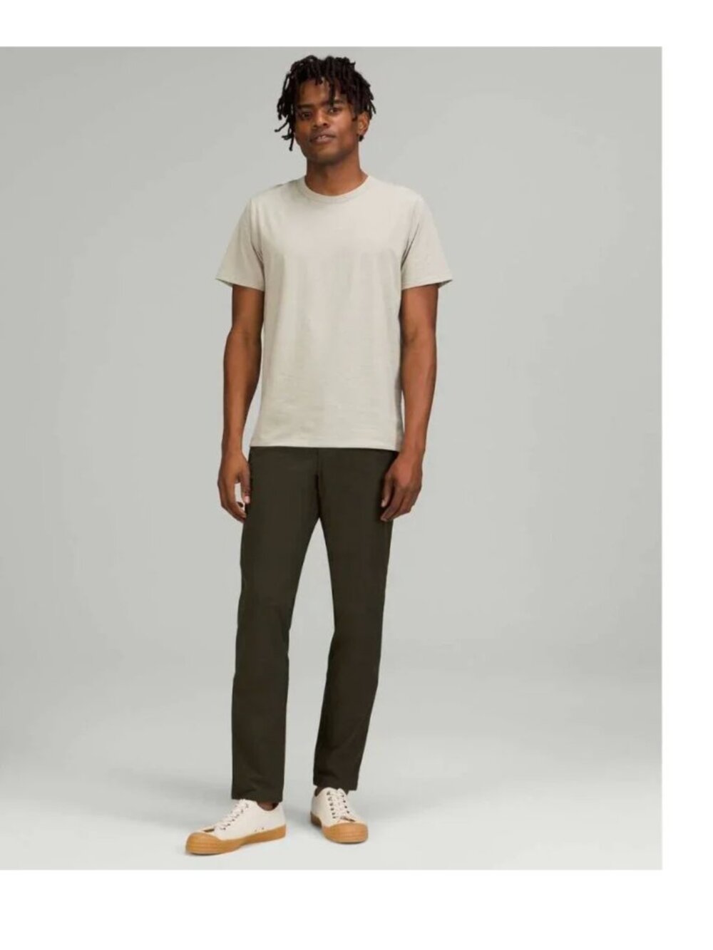 NWT Lululemon men ABC slim fit dark olive green Utilitech pants
